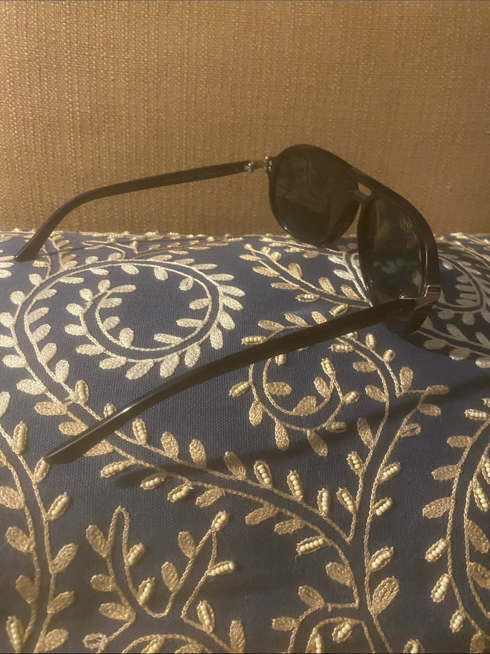 ***AS IS*** POLO Ralph Lauren Men's PH4034 Black Aviator Sunglasses